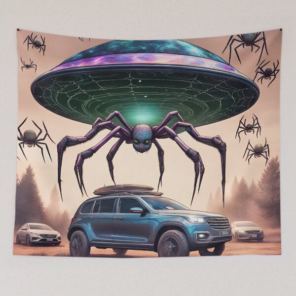 Item preview, Arachnids From Outer Space designed and sold by Roanemermaid.