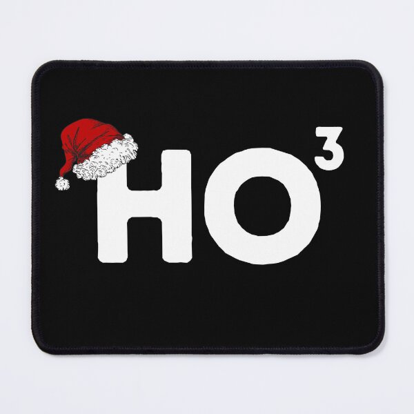 Item preview, Ho Ho Ho Cubed Funny Christmas Sayings Math Gifts designed and sold by MKCollabs.