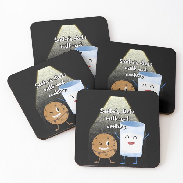 Item preview, Santa's diet milk and cookies designed and sold by FashCode.
