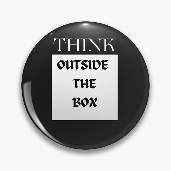 Item preview, Think Outside The Box designed and sold by RadheGovinda.