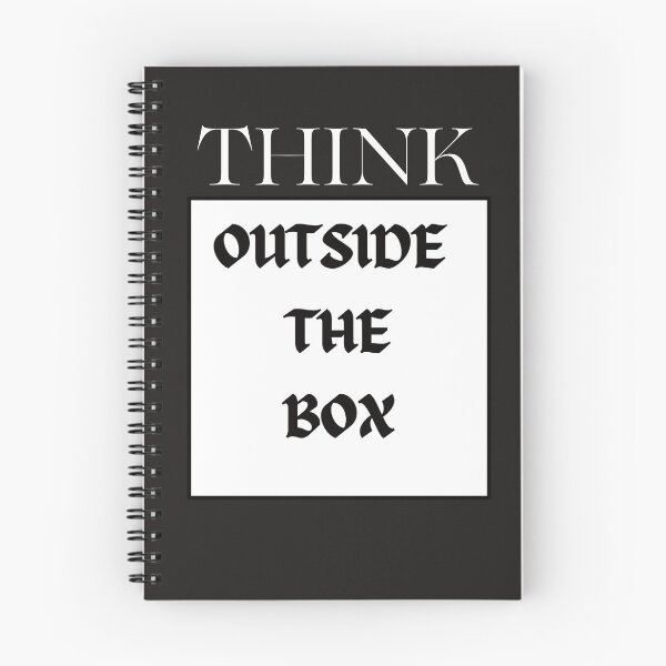 Item preview, Think Outside The Box designed and sold by RadheGovinda.