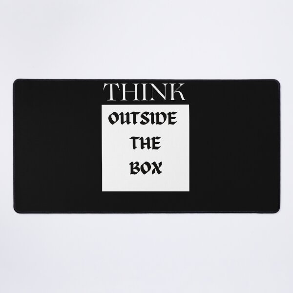 Item preview, Think Outside The Box designed and sold by RadheGovinda.