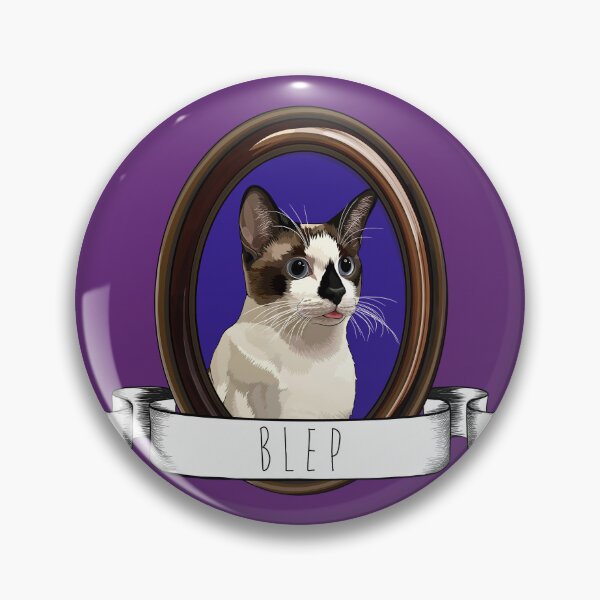 Item preview, Framed Portrait of a Snowshoe Siamese Cat Blep designed and sold by Carleah Unique.