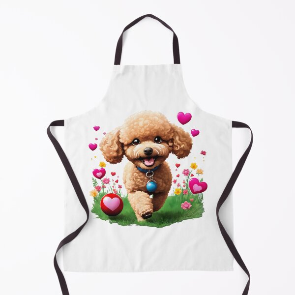 Item preview, Cute running Toy Poodle  designed and sold by Kaleddis.