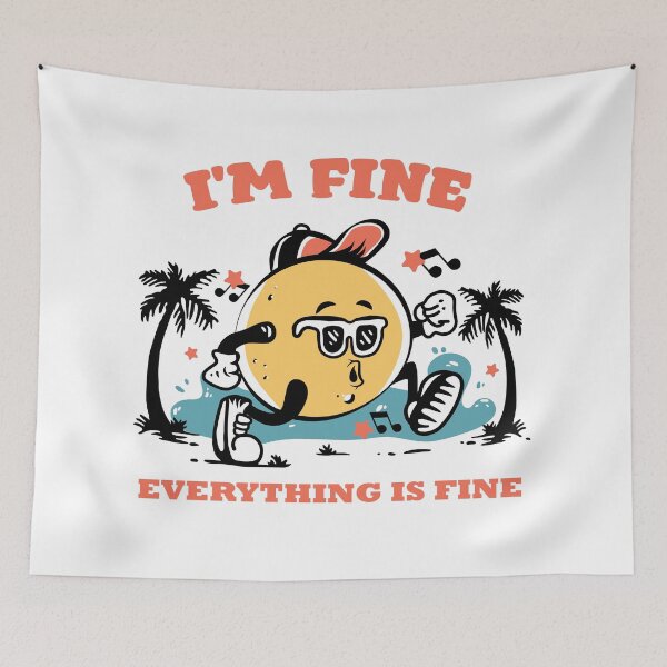 Item preview, I'M FINE designed and sold by MARRTDESIGN.