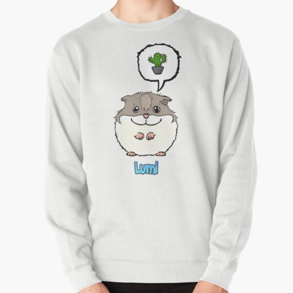 #PRINT 2024 Lumi and comic cactus speech bubble. Pullover Sweatshirt