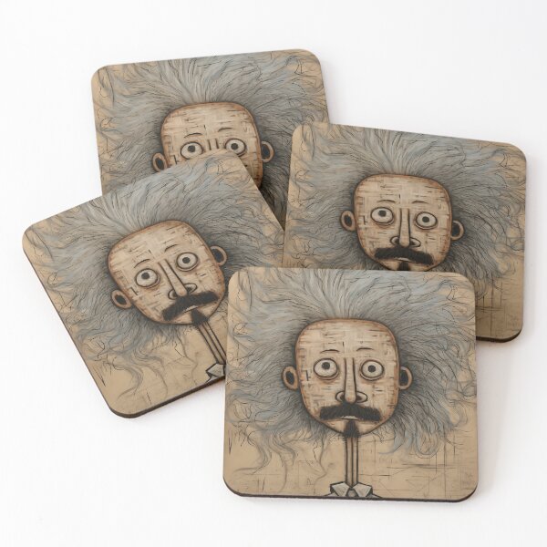 Item preview, Genius Unleashed-Abstract Einstein Portrait designed and sold by marrychou.