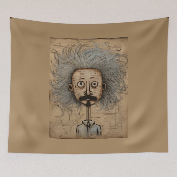 Item preview, Genius Unleashed-Abstract Einstein Portrait designed and sold by marrychou.
