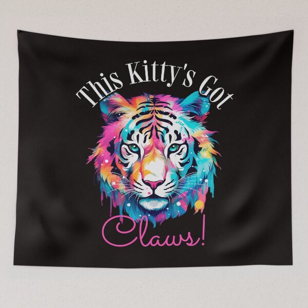 Item preview, This Kittys Got Claws designed and sold by TigerRoseStudio.