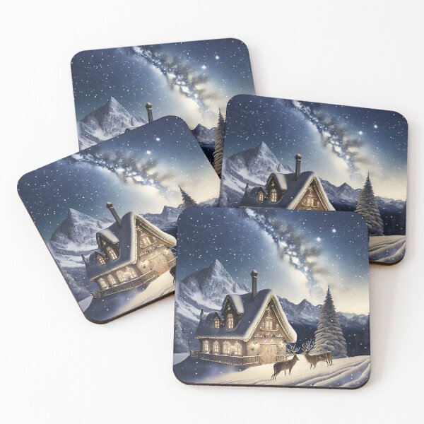 Item preview, Mountain Christmas designed and sold by Blue Horse Photo Magic.
