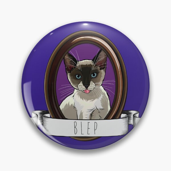 Item preview, Framed Portrait of a Snowshoe Siamese Kitten Blep designed and sold by Carleah Unique.