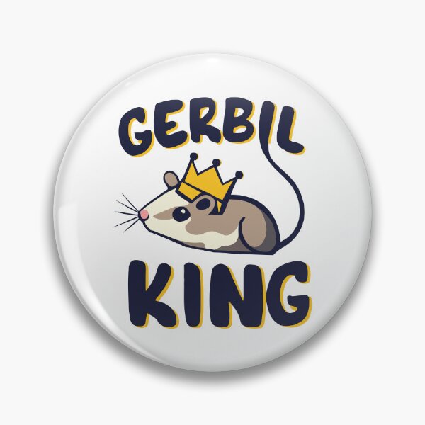 Item preview, Royal Rodent: Gerbil King in Style designed and sold by EmeraldeaArt.