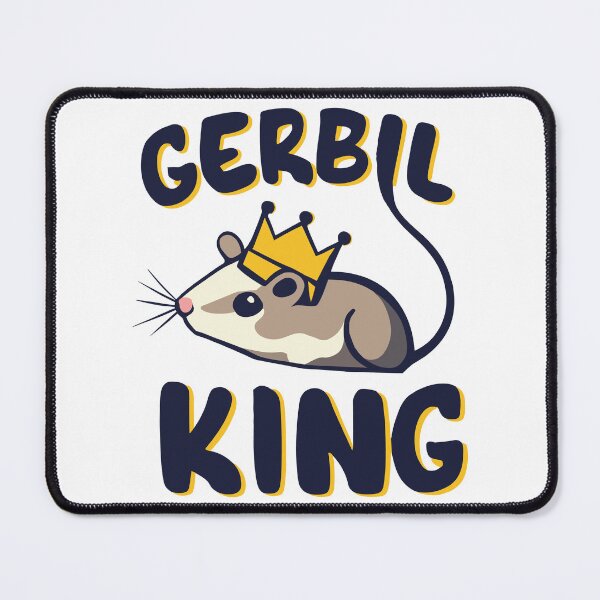 Item preview, Royal Rodent: Gerbil King in Style designed and sold by EmeraldeaArt.