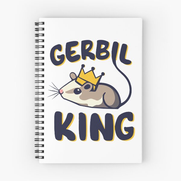 Item preview, Royal Rodent: Gerbil King in Style designed and sold by EmeraldeaArt.