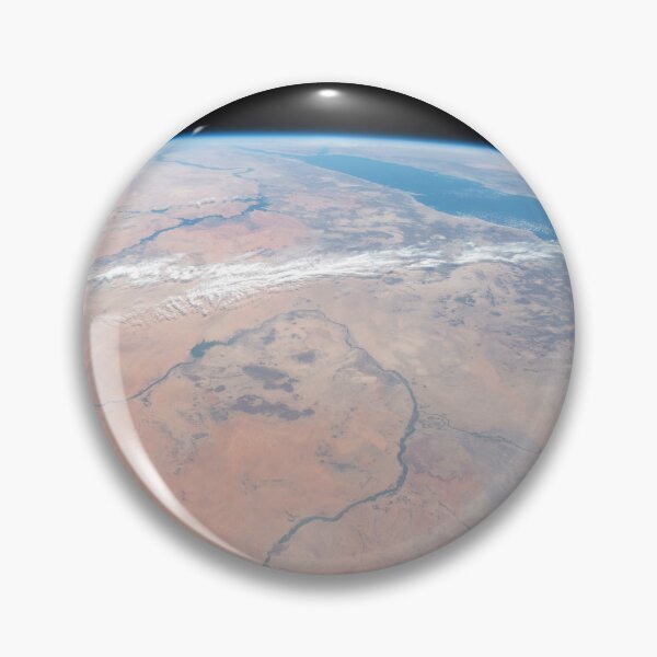 Item preview, STK205110S-The Nile River winding northward next to the Red Sea. designed and sold by StocktrekImages.