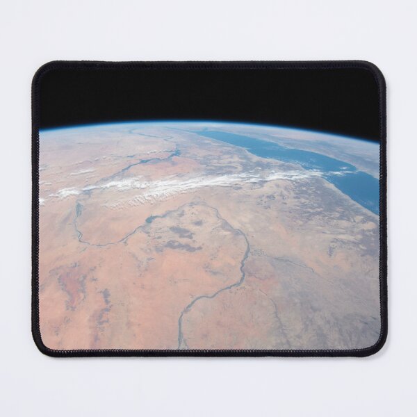 Item preview, STK205110S-The Nile River winding northward next to the Red Sea. designed and sold by StocktrekImages.
