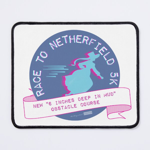 Item preview, Race to Netherfield 5K designed and sold by The Thing About Austen.