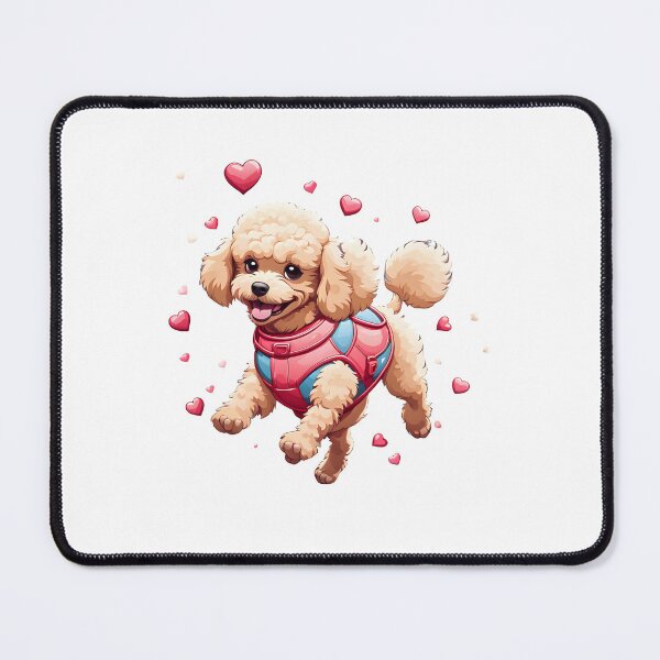 Item preview, Cute running Toy Poodle designed and sold by Kaleddis.