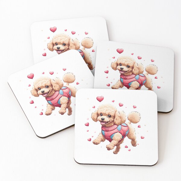 Item preview, Cute running Toy Poodle  designed and sold by Kaleddis.