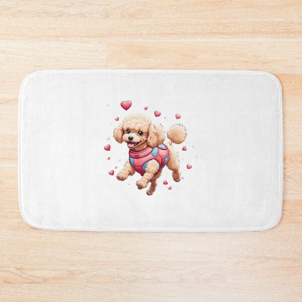 Item preview, Cute running Toy Poodle designed and sold by Kaleddis.