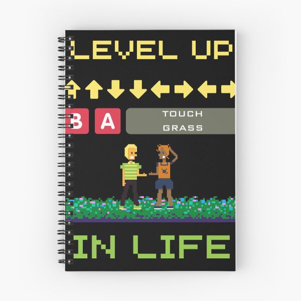 Item preview, Level up in Life and Touch Grass designed and sold by chairmanken.