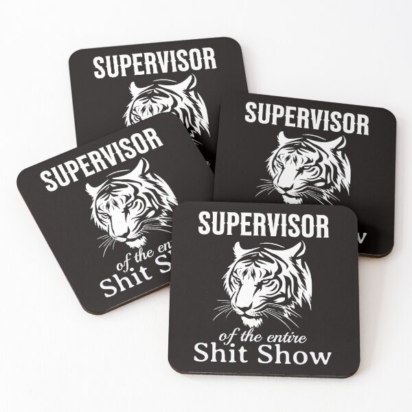 Item preview, Shit Show Supervisor designed and sold by TigerRoseStudio.
