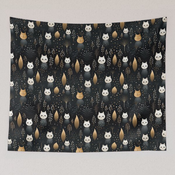 Item preview, Winter Kittens Pattern designed and sold by ArtyArtArtist.