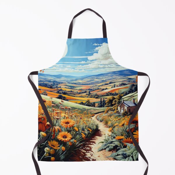 Item preview, Flowered Hills designed and sold by Dawn van Doorn.