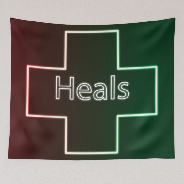 Item preview, Health Healing Symbol Red and Green designed and sold by MCDPShop.