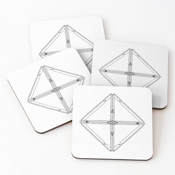 Item preview, gmtrx lawal geometron's skeletal octahedron with attachment intersections designed and sold by Seni Lawal.
