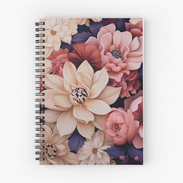 Item preview, The Conic Retro "Scandinavian Floral" Collection #24 designed and sold by DesignVistaHub.