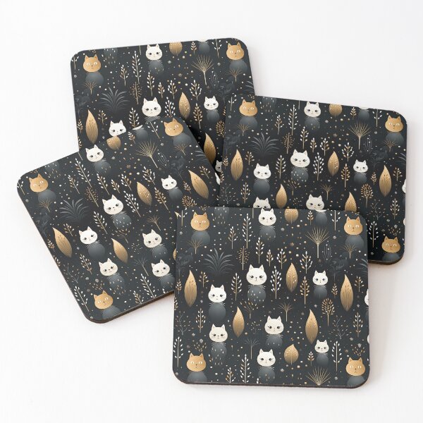 Item preview, Winter Kittens Pattern designed and sold by ArtyArtArtist.