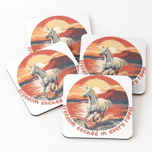 Item preview, goodfellow horse running freedom etched in every ripple  designed and sold by Nathicha.