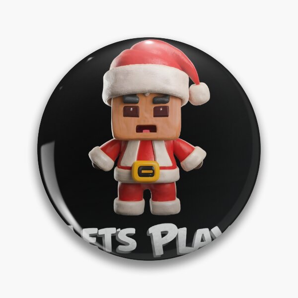 Item preview, Minecraft Santa designed and sold by CozyDots.
