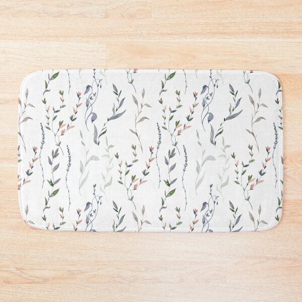 Item preview, Watercolor pattern with leaves  designed and sold by tapilipa.