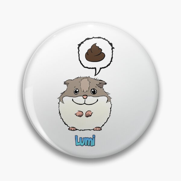 Item preview, #PRINT 2024 Lumi and comic poop speech bubble.  designed and sold by LumiAndBaby.