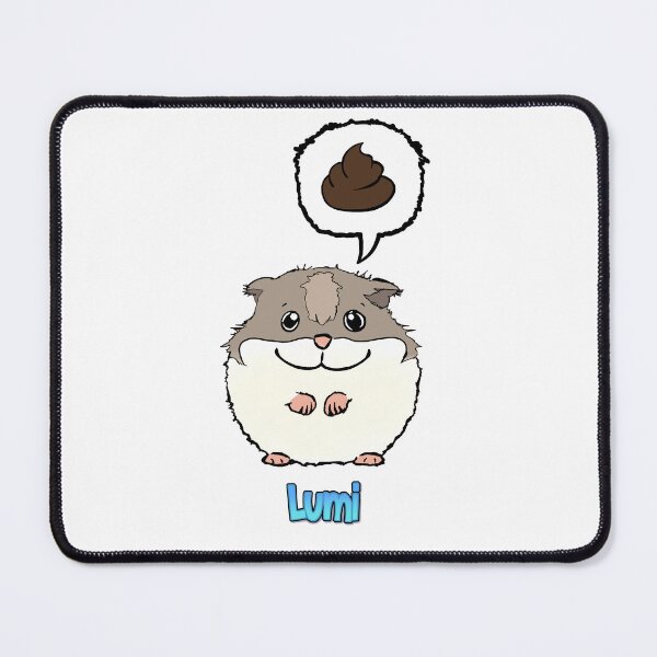 Item preview, #PRINT 2024 Lumi and comic poop speech bubble.  designed and sold by LumiAndBaby.