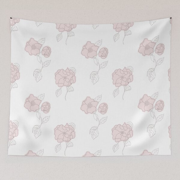 Item preview, Ephemeral rose pink and white version designed and sold by GENEST-V.