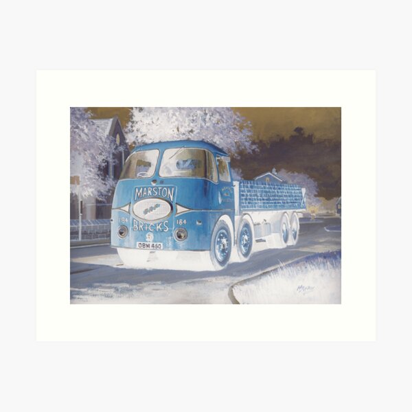 ERF KV Marston Brick Art Print
