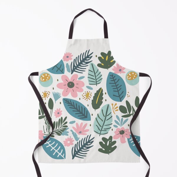 Item preview, Pattern with cute flowers and sun on pastel colors handwritting style designed and sold by Carolina Salazar.