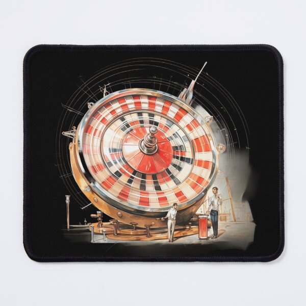 Item preview,  Casino roulette wheel. Funny gift for friends. designed and sold by Krzysztof Siwek.