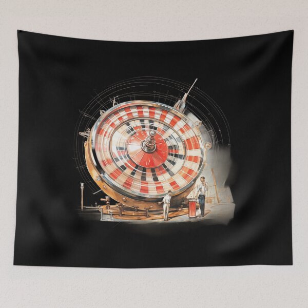 Item preview,  Casino roulette wheel. Funny gift for friends. designed and sold by Krzysztof Siwek.
