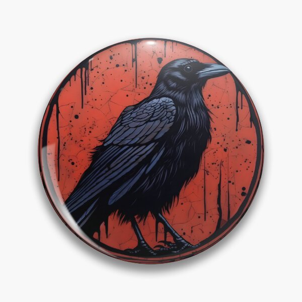Item preview, Gothic Raven on Red designed and sold by Glenn Slingsby.