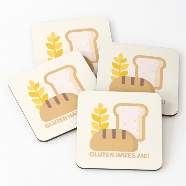Artikelvorschau, Gluten hasst mich! Glutenallergie entworfen und verkauft von PMCreative.