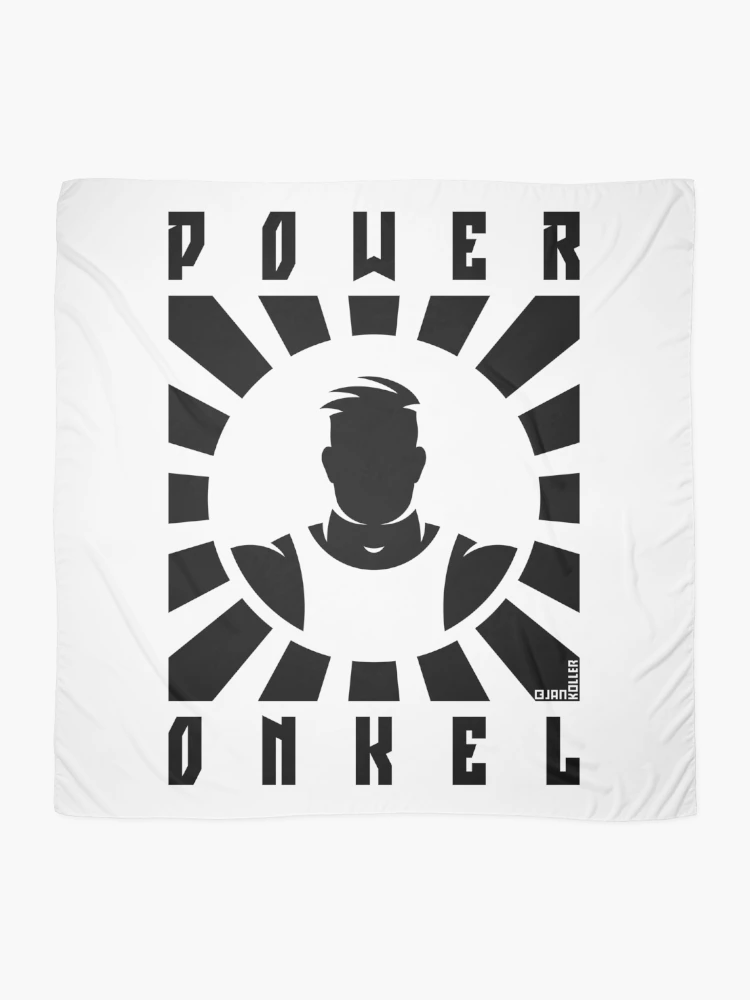 Thumbnail 2 of 3, Scarf, Power Uncle (Power Uncle / Rays / Black) designed and sold by Roderix.