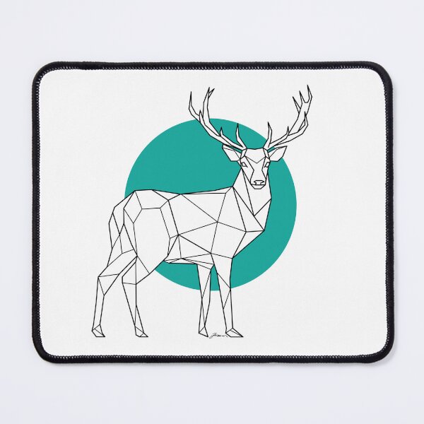 Item preview, Polygon Red Deer designed and sold by LoveYourCounty.