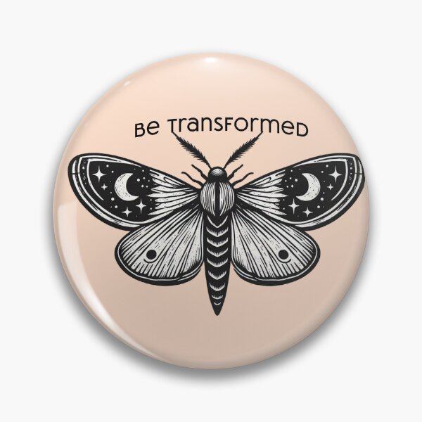 Item preview, Vintage Aesthetic Moth Metamorphosis Be Transformed Biblical Reference Gift For Her designed and sold by CORINNE W.