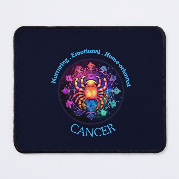 Item preview, Cancer Daily Horoscopes   Zodiac- Horescope/SunSign Theme  on blue back ground designed and sold by CosmicNook1.