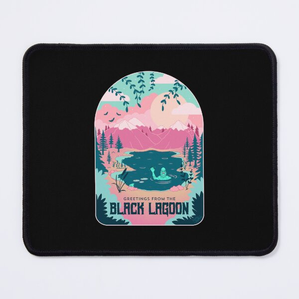 Item preview, Creature from the Black Lagoon Cryptid Travel Poster designed and sold by Wendy-Stephens.