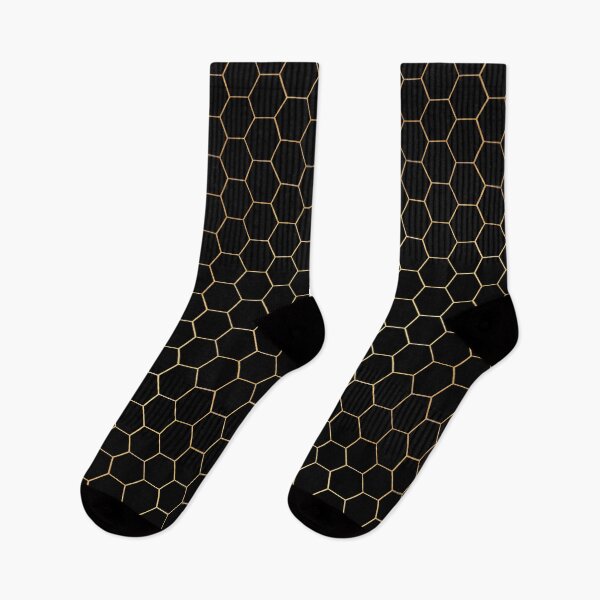 Item preview, Black, gold geometric figures, graphics designed and sold by Colorful-Worlds.